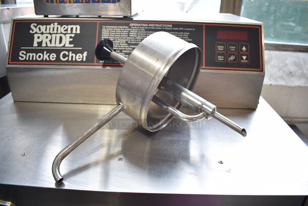 APW Wyott LCCW MKVII Stainless Steel Commercial Countertop Warmer w/ Pump. 120 Volts, 1 Phase. Tested and Working! - Image 4 of 5