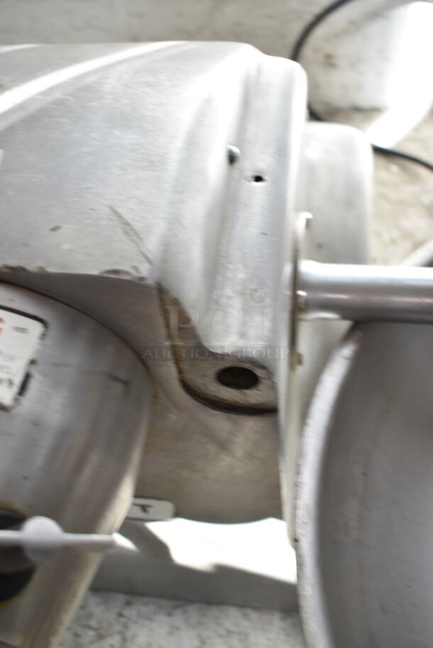 Hobart 84181D Stainless Steel Commercial Countertop Buffalo Chopper. 208 Volts, 1 Phase.  - Image 5 of 11