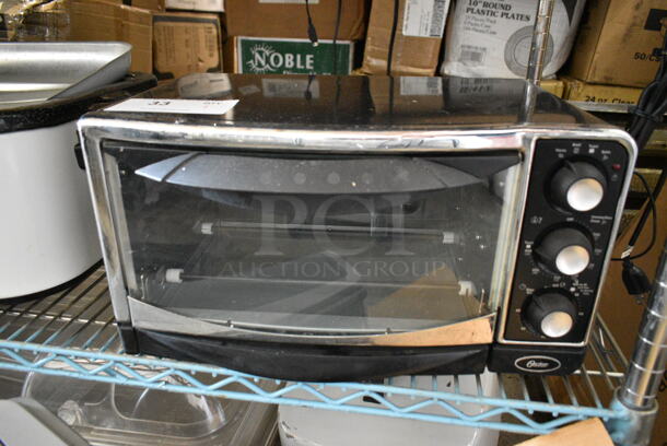 Oster 6293 Metal Countertop Toaster Oven. 120 Volts, 1 Phase. Tested and Working! - Image 1 of 3