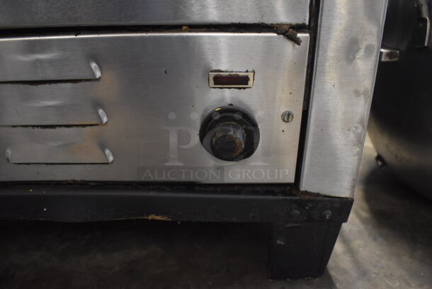 2 Peerless CE131D-3 Stainless Steel Electric Powered Commercial Ovens w/ Cooking Stones. 220 Volts, 3 Phase. 30x32x63. 2 Times Your Bid! - Image 7 of 9