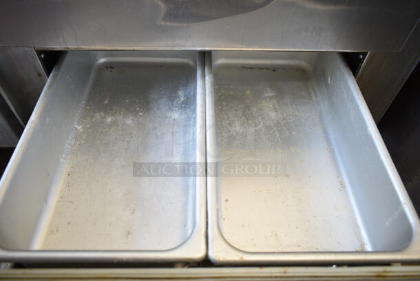 Traulsen RDT 2-24 DUT Stainless Steel Commercial Dual Temperature Cooler Freezer on Commercial Casters. 115 Volts, 1 Phase. Tested and Working! - Image 5 of 11