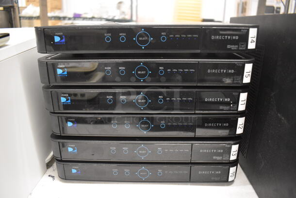 6 Directv HD Model H24-100 Satellite Receivers. 12x9x2. 6 Times Your Bid! - Image 3 of 4