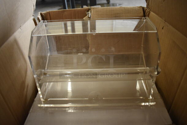5 BRAND NEW IN BOX! Update Model UPS-9100 Clear Poly Straw Dispensers. 12x6x8. 5 Times Your Bid!
