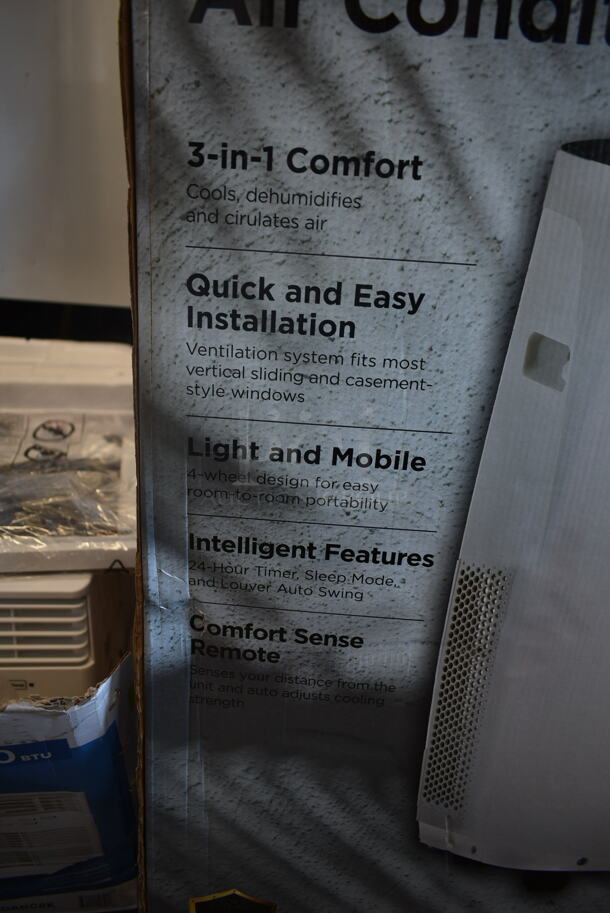 IN ORIGINAL BOX! Pelonis PAP10R1BWT Portable Air Conditioner. 10,000 BTU. 115 Volts, 1 Phase. - Image 5 of 9