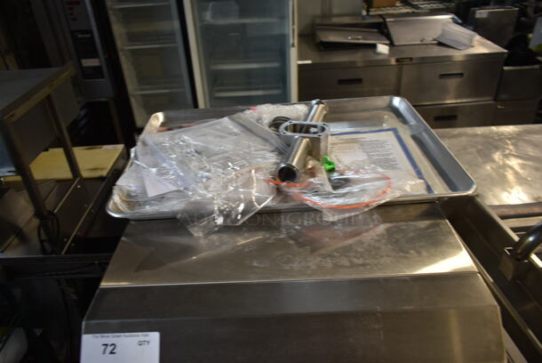 Belshaw Adamatic TG50 Stainless Steel Commercial Floor Style Thermoglaze Icing Machine on Commercial Casters. 208 Volts, 1 Phase. - Image 5 of 7