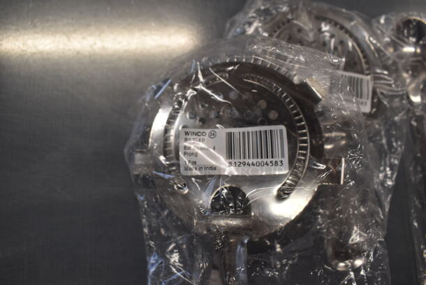ALL ONE MONEY! Lot of 6 BRAND NEW! Items; 3 Long Spoons, 2 Strainers and Wall Mount Bottle Opener - Image 4 of 6