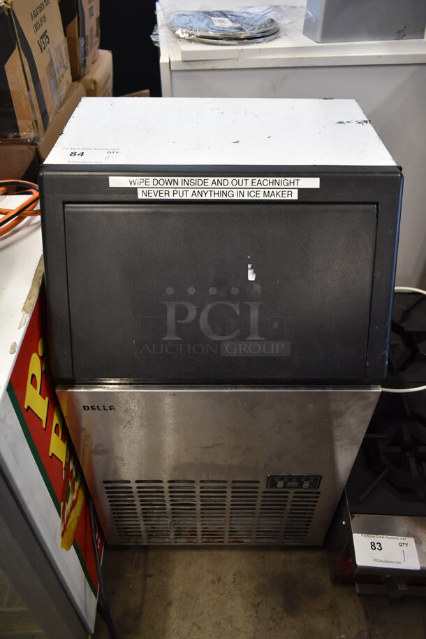 Della 048-GM-48196 Stainless Steel Commercial Self Contained Ice Machine. 115 Volts, 1 Phase.  - Image 1 of 9