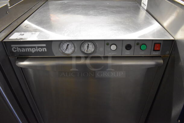 Champion UH170B-70 ENERGY STAR Stainless Steel Commercial Undercounter Dishwasher. 120/208-230 Volts, 1 Phase. 24x25x34 - Image 4 of 7