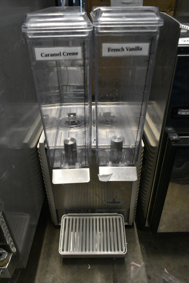 2018 Crathco E27/E29-4 Stainless Steel Commercial Countertop 2 Hopper Refrigerated Beverage Machine. 115 Volts, 1 Phase. Tested and Working! - Image 1 of 5