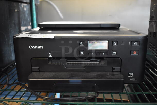 Canon TS702 Metal Countertop Printer.  110 Volts, 1 Phase.