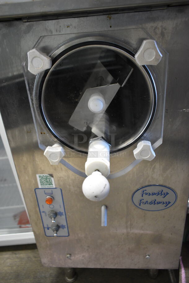 Frosty Factory 127A Stainless Steel 16 Qt. Single Hopper Countertop Frozen Drink Machine. 115 Volts, 1 Phase.  - Image 4 of 6