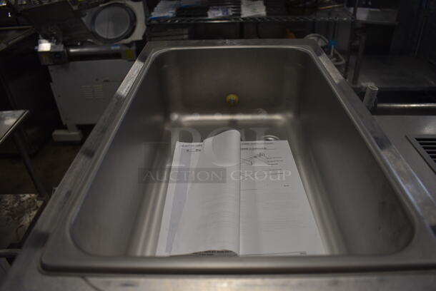 Electro Freeze Model 876-234 Stainless Steel Commercial Floor Style Air Cooled Frozen Beverage Slushie Machine on Commercial Casters. 115 Volts, 1 Phase. 15x30x59 - Image 5 of 8