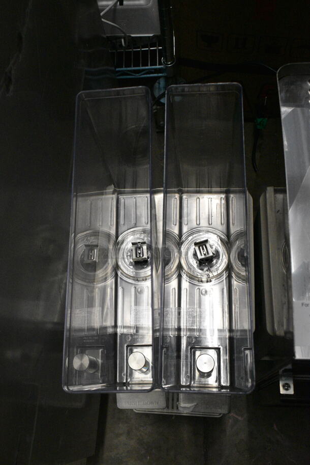 2018 Crathco E27/E29-4 Stainless Steel Commercial Countertop 2 Hopper Refrigerated Beverage Machine. 115 Volts, 1 Phase. Tested and Working! - Image 3 of 5