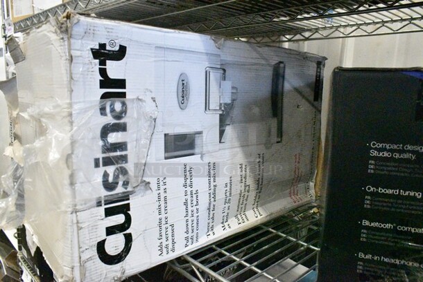 7 Various Items Including Pyle PDMIUSB50 Computer Desktop Microphone, Tetra Whisper IQ Fish Tank Filter, Eris 3.5BT Active Media Reference Monitor, Trio Tripod, 2 Cuisinart ICE-45FR Ice Maker, Ninja Foodi Dual Heat Air Fry Oven. 7 Times Your Bid! - Image 6 of 12