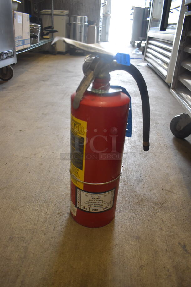 Red Dry Chemical Fire Extinguisher. Buyer Must Pick Up - We Will Not Ship This Item.  - Image 2 of 3