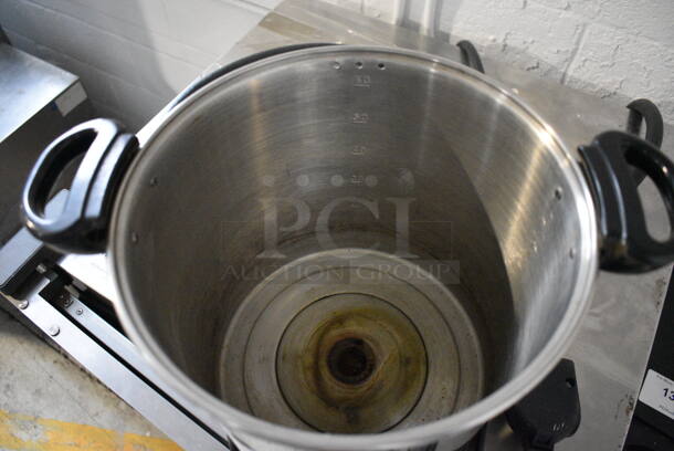 Hamilton Beach Chrome Finish Coffee Urn. 16x14x17 - Image 4 of 4