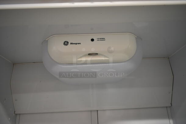 General Electric GE Monogram Stainless Steel Single Door Reach In Cooler. 115 Volts, 1 Phase. Tested and Working! - Image 6 of 12
