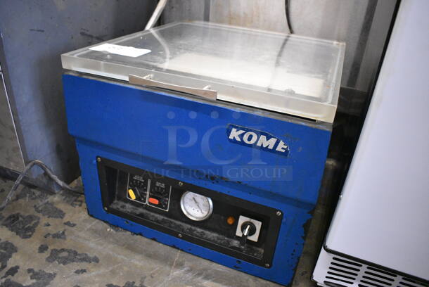 Kome Busch Metal Commercial Countertop Vacuum Sealer. 17.5x20x15. Tested and Working! - Image 4 of 7