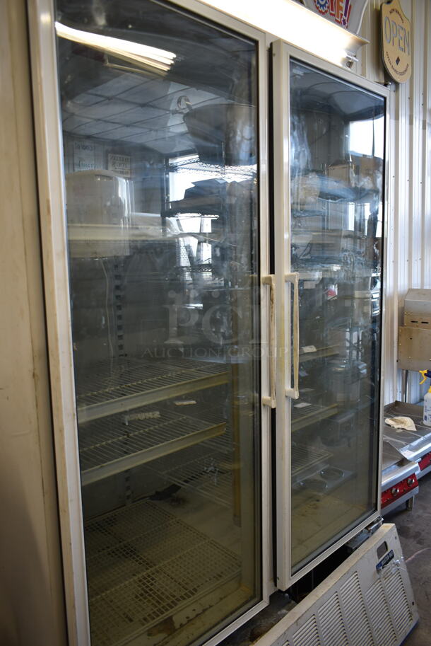 Master-Bilt BLG-48HD Stainless Steel Commercial 2 Door Reach In Freezer Merchandiser. 208-230 Volts, 1 Phase.  - Image 9 of 9