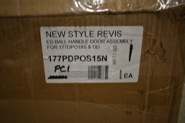 BRAND NEW SCRATCH AND DENT! Avantco 177PDPOS15N Ball Handle Door Assembly for DPO-18-S and DPO-18-DD - Image 3 of 5