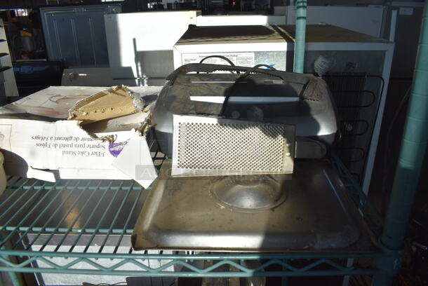 ALL ONE MONEY! Tier Lot of Various Items Including Poly Bins and Shredder Top - Image 2 of 5