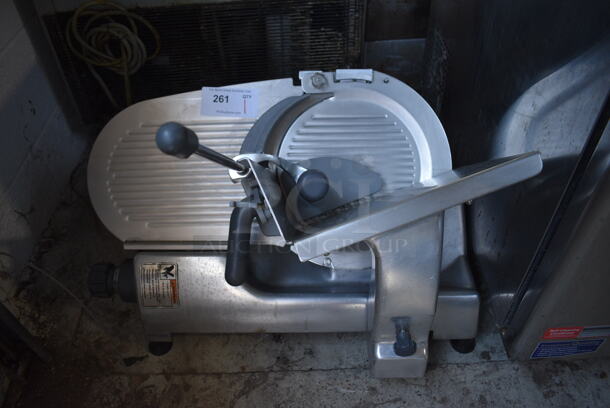 Hobart Model 2612 Stainless Steel Commercial Countertop Meat Slicer. 115 Volts, 1 Phase. 26x25x24. Tested and Working!