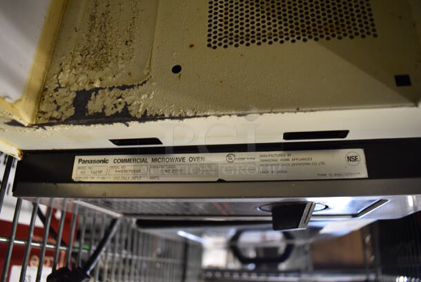 2010 Panasonic NE-1024F Stainless Steel Commercial Countertop Microwave Oven. 120 Volts, 1 Phase. 20x15x12 - Image 5 of 6