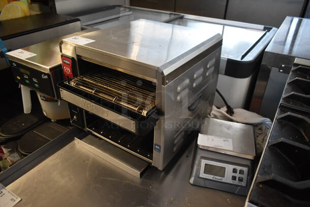 Waring CTS1000 Stainless Steel Commercial Countertop Electric Powered Conveyor Toaster Oven. 120 Volts, 1 Phase. Tested and Working! - Image 2 of 5