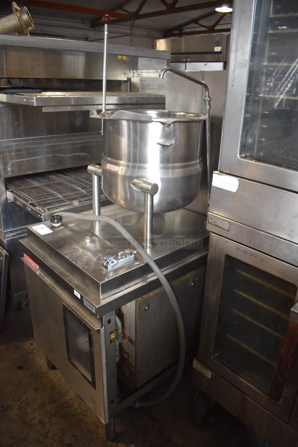 Market Forge M24GT00A Commercial Stainless Steel Floor Standing Natural Gas Steam Kettle Filtration. 120 V/1 Phase. - Image 3 of 10