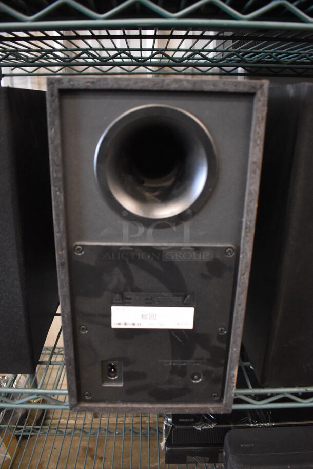 2 Samsung PS-WR45BB Subwoofer Speakers. 7x11x13.5. 2 Times Your Bid! - Image 4 of 5
