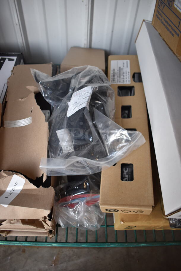 ALL ONE MONEY! Tier Lot of Various BRAND NEW IN BOX! Items Including Hinged Wall Brackets, StarTech Brackets and Power Cords - Image 3 of 6