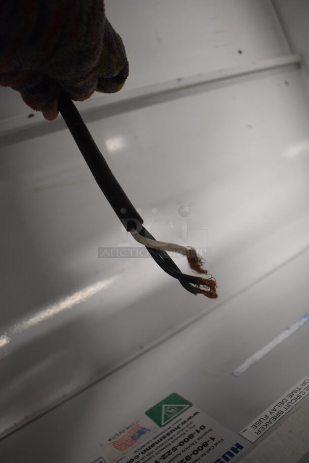 Hussmann GIM-6 Metal Commercial Floor Style Freezer Merchandiser. 115 Volts, 1 Phase. 73x40x51. Cannot Test - Unit Needs New Power Cord - Image 6 of 7