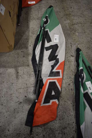 Pizza Flag. 74x15