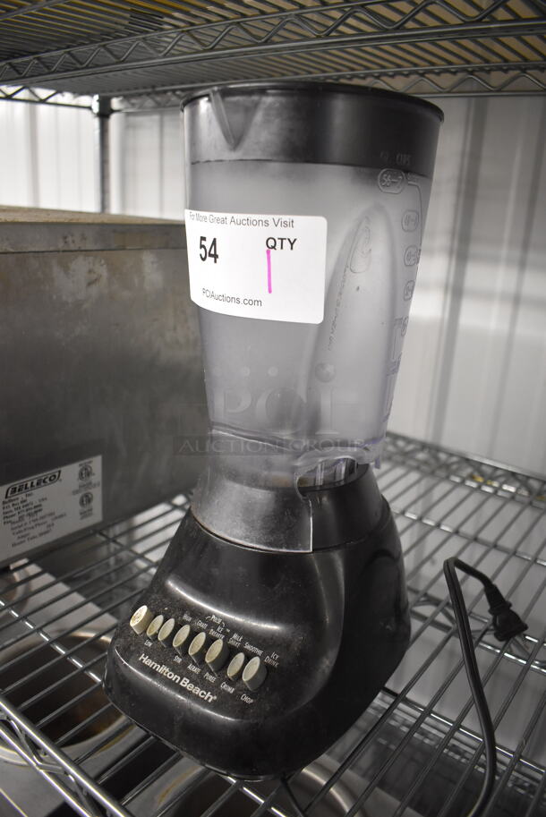 Hamilton Beach Countertop Blender w/ Poly Pitcher. 7x9x14. Tested and Working! - Image 2 of 6