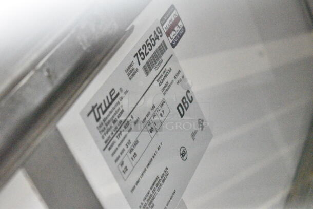 True TPP-93D-6 Stainless Steel Commercial Pizza Prep Table w/ 6 Drawers on Commercial Casters. 115 Volts, 1 Phase. Tested and Working! - Image 12 of 12