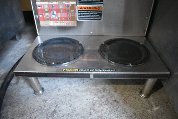 2017 Bunn Model AXIOM 2/2 TWIN Stainless Steel Commercial Countertop 4 Burner Coffee Machine. 120/208-240 Volts, 1 Phase. 16x18x23 - Image 4 of 5