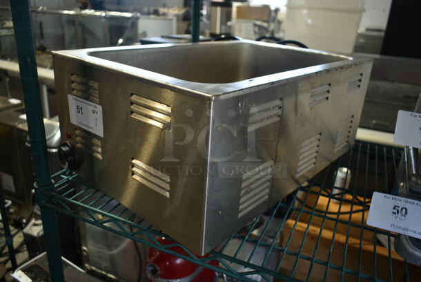 7700 Stainless Steel Commercial Countertop Food Warmer. 120 Volts, 1 Phase. Tested and Working! - Image 2 of 4