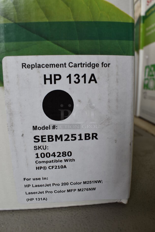 13 Various Boxes of Staples Ink Cartridges; 3 HP131A Blue, 3 HP131A Magenta, 2 HP131A Yellow, 5 HP131A Black. 13 Times Your Bid! - Image 8 of 12