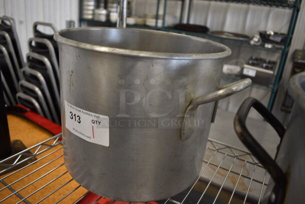 Metal Stock Pot. 17x13x10.5 - Image 2 of 3