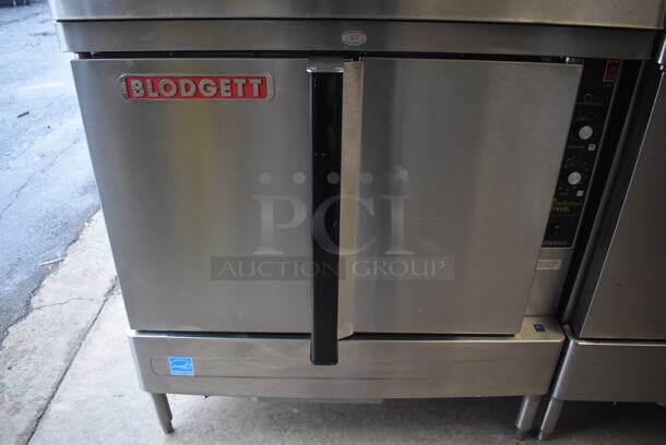 2 Blodgett ENERGY STAR Stainless Steel Commercial Electric Powered Full Size Convection Oven w/ Solid Doors and Thermostatic Controls. 208-240 Volts, 3 Phase. 38x40x71.5. 2 Times Your Bid! - Image 7 of 9