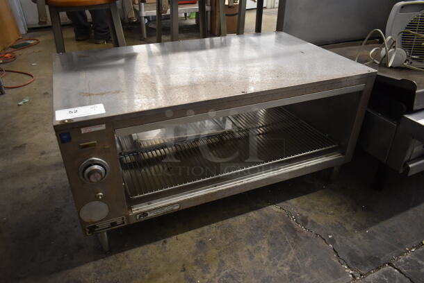 Alto Shaam Stainless Steel Commercial Countertop Electric Powered Cheese Melter. 125 Volts, 1 Phase.  - Image 1 of 5