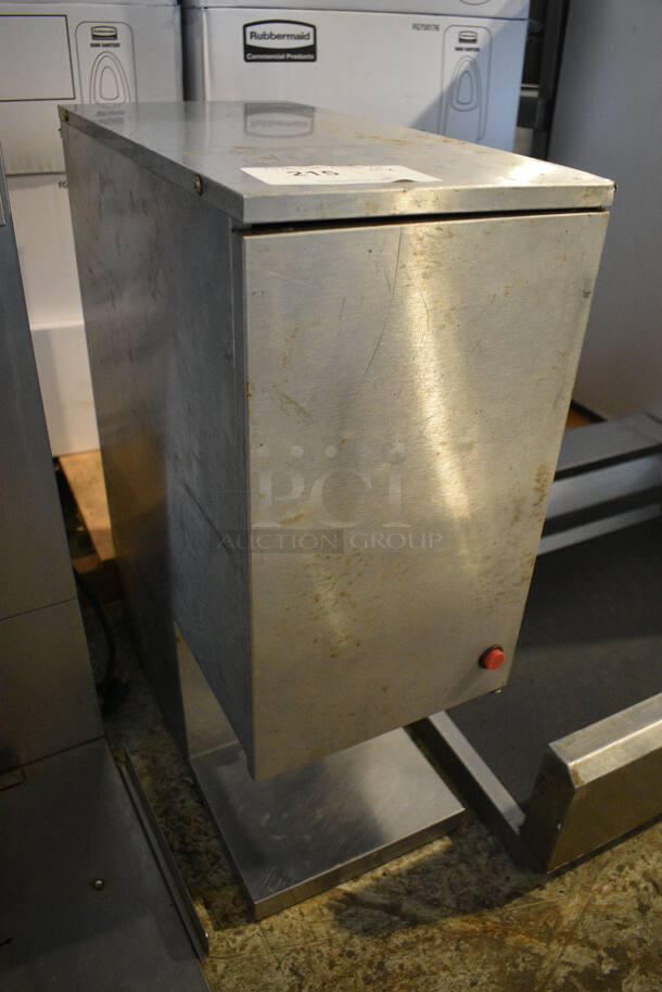 Star Stainless Steel Commercial Countertop Heated Dispenser. 120 Volts, 1 Phase. 9.5x19.5x26.5. Tested and Working! - Image 3 of 6