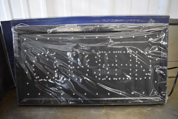 BRAND NEW IN BOX! Closed Open Light Up Sign. 19x1x10 - Image 4 of 8