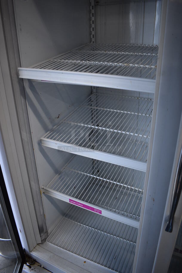National Model ULG50BCP-6 Baskin Robbins Metal Commercial 2 Door Reach In Freezer Merchandiser w/ Poly Coated Racks. 115/208-230 Volts, 1 Phase. 51x35x80 - Image 4 of 6