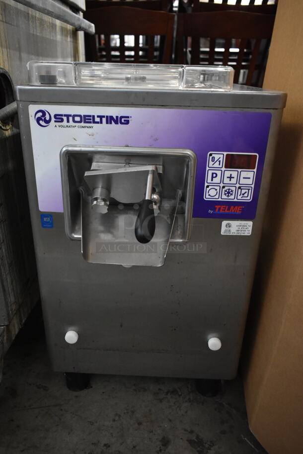 2016 Stoelting VB9-37a Stainless Steel Commercial Floor Style Air Cooled Batch Freezer. 115 Volts, 1 Phase. - Image 3 of 6