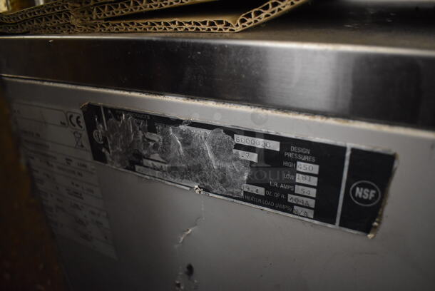 2011 Piper Products Servolift Eastern RCM051S Stainless Steel Commercial Floor Style Single Door Undercounter Blast Chiller w/ Probe. 208-240 Volts, 1 Phase. 31x28x34 - Image 2 of 8