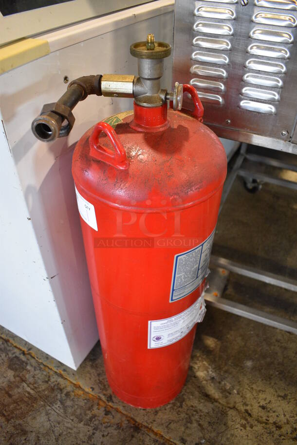Kitchen Knight II PCL-600 Metal Fire Suppression Tank. 11x11x38 - Image 4 of 4