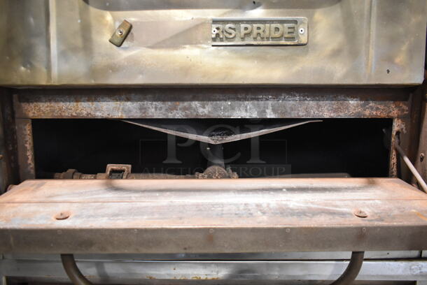 2 Bakers Pride Stainless Steel Commercial Natural Gas Powered Single Deck Pizza Oven w/ Cooking Stones on Metal Legs. 2 Times Your Bid! - Image 6 of 10
