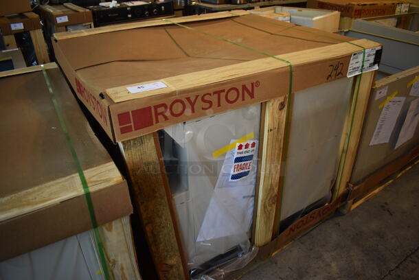 BRAND NEW IN CRATE! Royston 62091063-296 Metal Soda Station w/ 4 Cup Dispensers and 2 Doors. 36x35x32 - Image 4 of 6