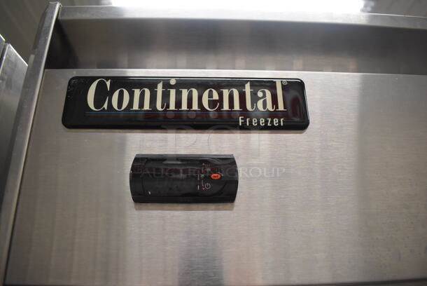 Continental 2FN ENERGY STAR Stainless Steel Commercial 2 Door Reach In Freezer on Commercial Casters. 115 Volts, 1 Phase. 57x34x82. Tested and Does Not Power On - Image 2 of 6